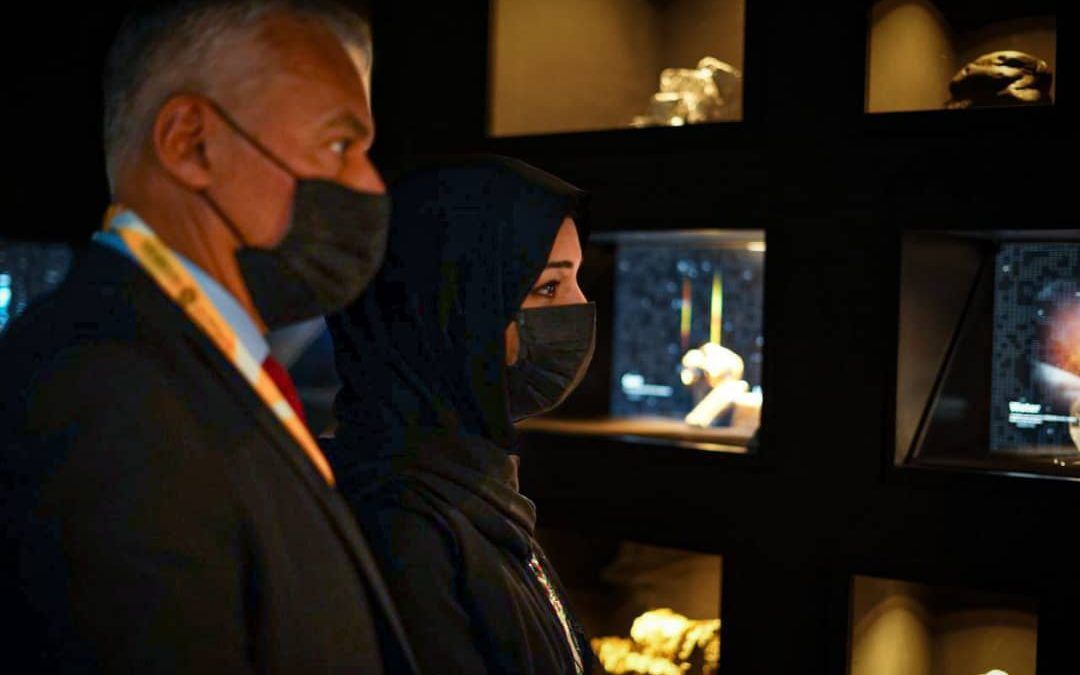 SE Reem Al Hashimy, Ministra y Directora General de Expo 2020 Dubái, visitó Pabellón de Venezuela